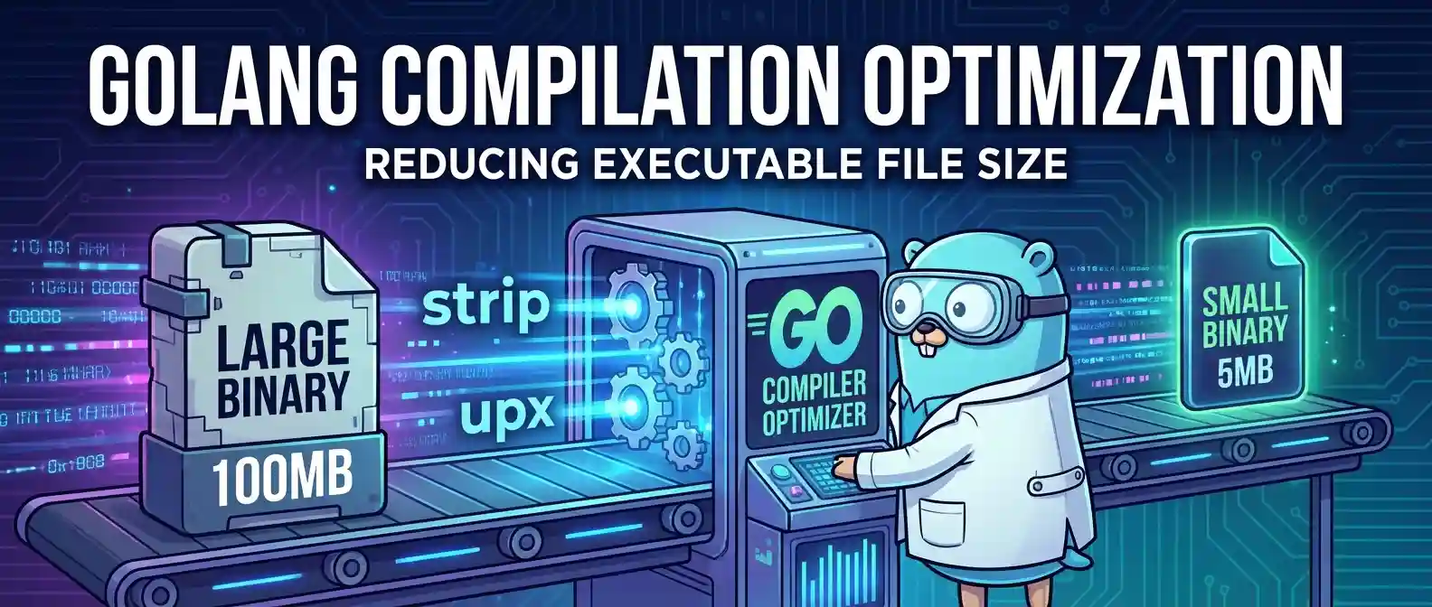 Golang 编译优化-减少体积 - 推荐阅读